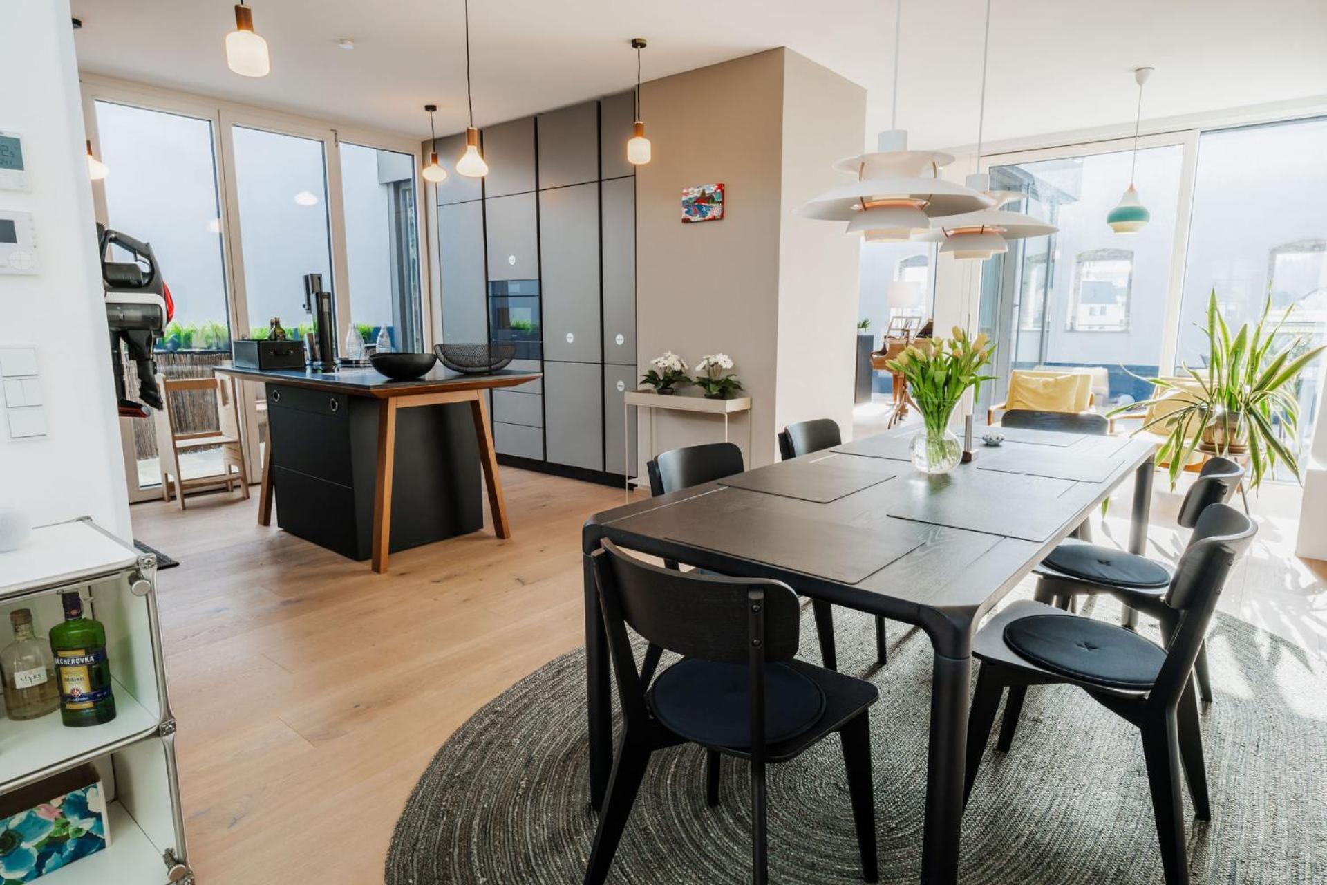 바드이스흘 Luxus Penthouse Mit Panoramablick 아파트 외부 사진