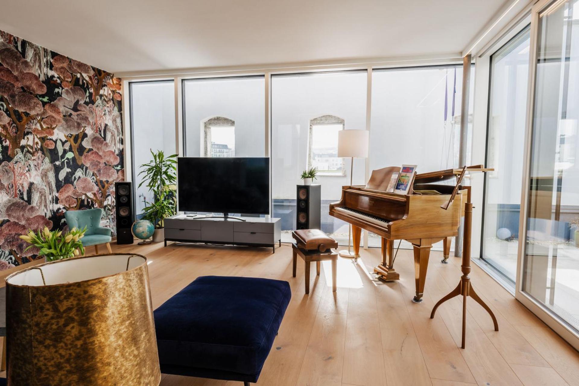 바드이스흘 Luxus Penthouse Mit Panoramablick 아파트 외부 사진